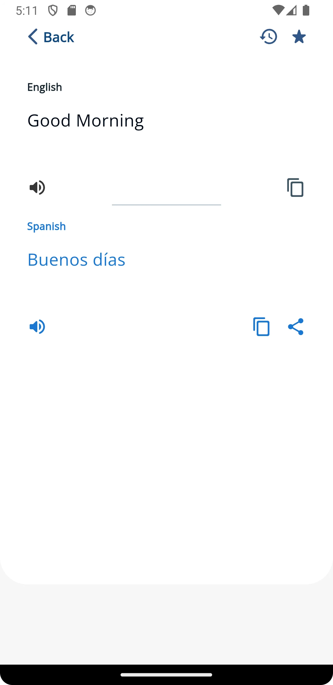 TransPerfect Translate screenshot